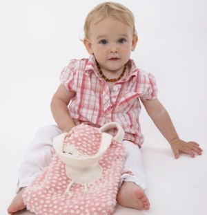 amber teething necklace